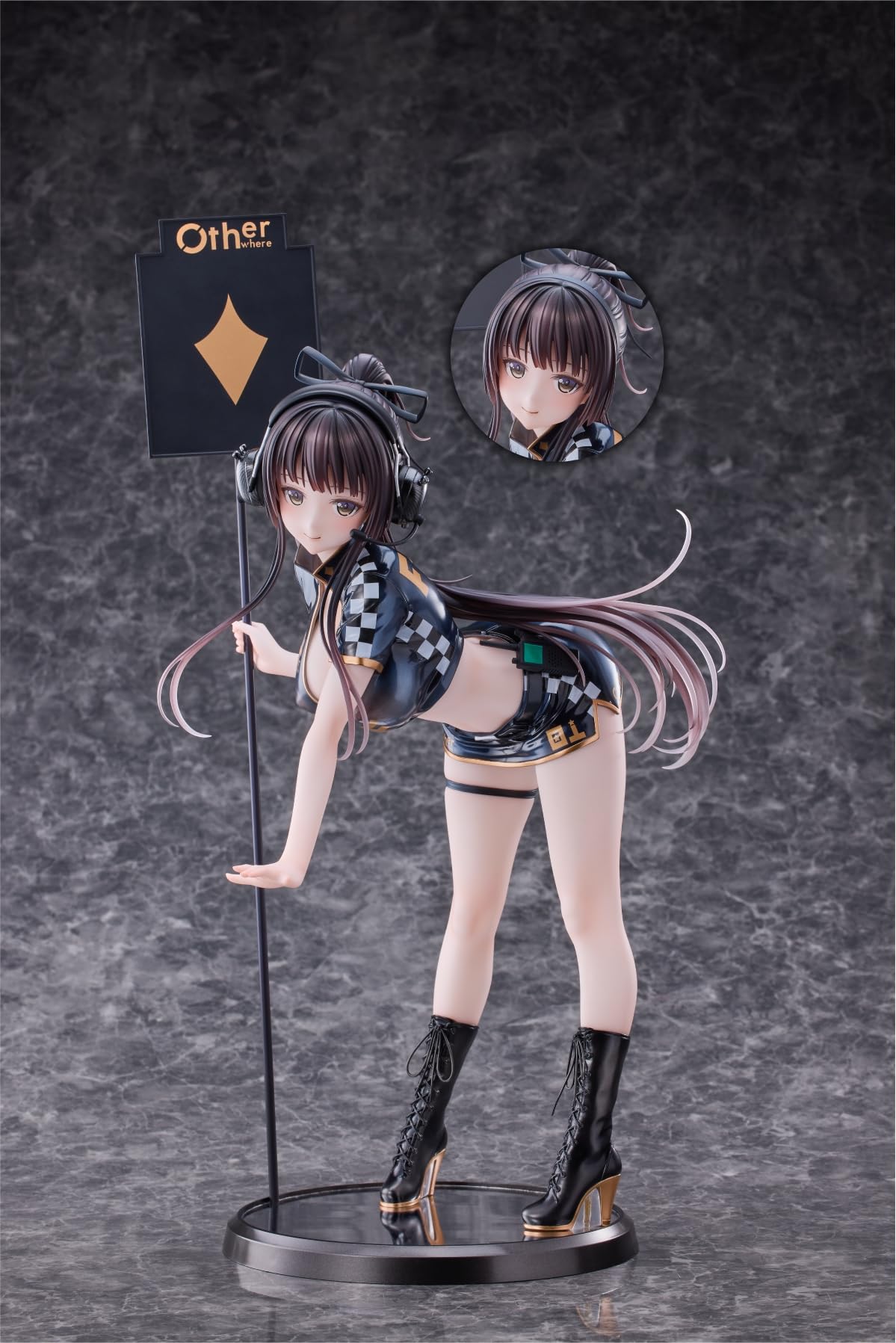 Amazon.co.jp: オリジナルイラスト『胡桃沢 レーシングガール DX Ver